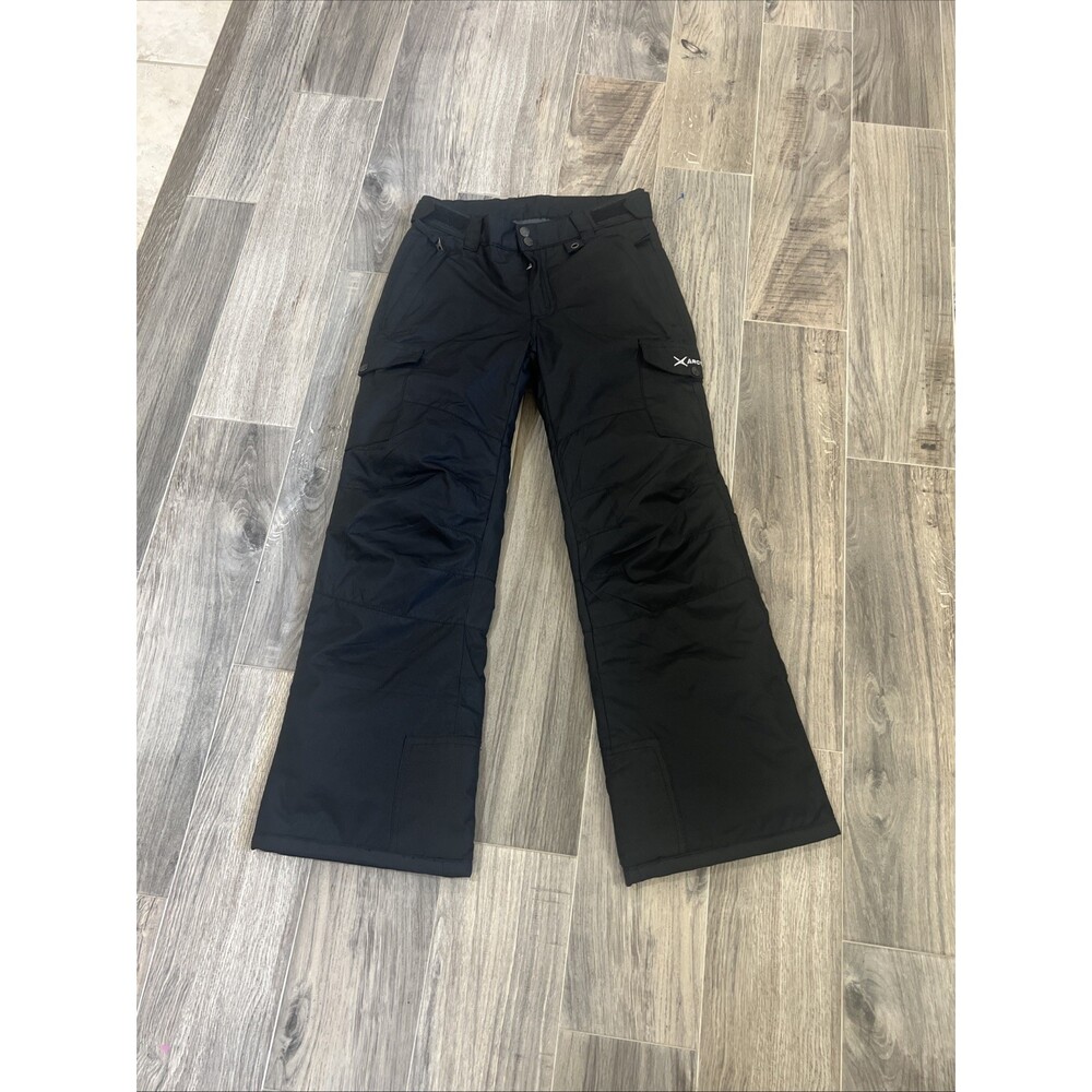 Arctix Kids Cargo Sports Snow Pants with Articulated Knees Black size L (14-16)